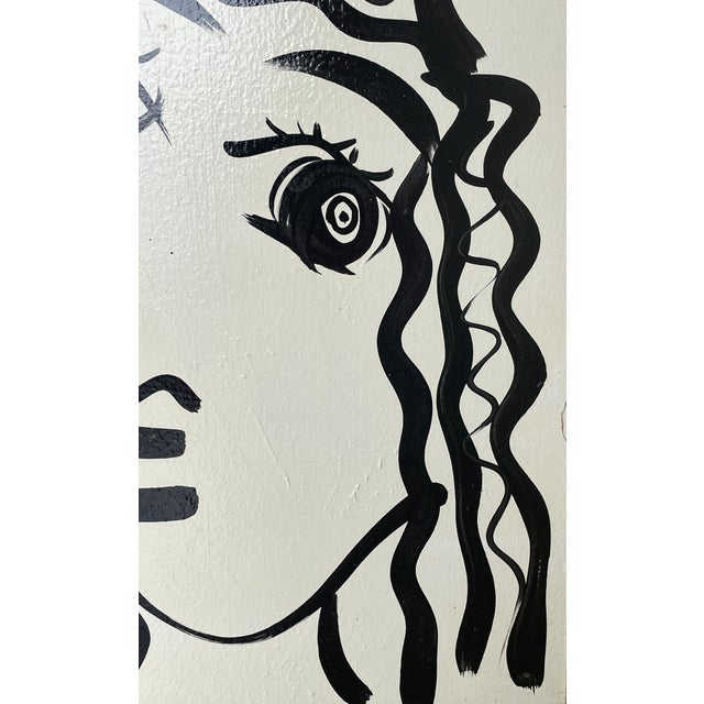 1950s 1950s Peter Keil Framed Oil Painting For Sale - Image 5 of 8