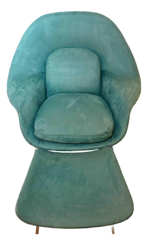 Circa 1960 American Eero Saarinen Womb Chair & Ottoman
