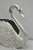 Art Nouveau Vintage Art Nouveau Godinger Italy Silver Plated Swan Bird Napkin Letter Holder For Sale - Image 3 of 13