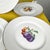 Dessert Plates and Dinner Plate with Fruit Decoration by Richard Ginori, Set of 7 For Sale - Image 4 of 8