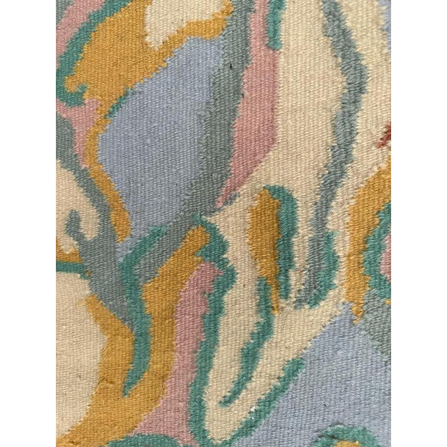 1970s French Modern Tapestry by Nee, 1970s For Sale - Image 5 of 16