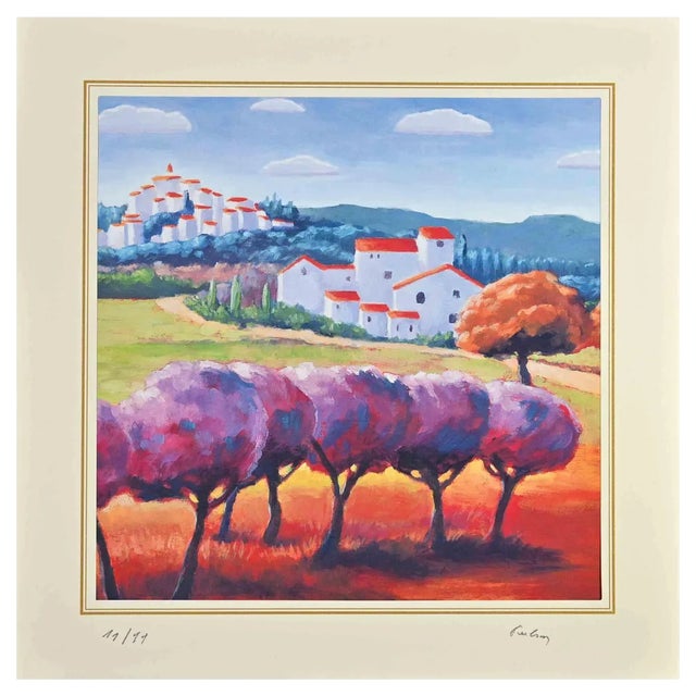 Bob Paulson, Landscape, Lithograph, 1980s For Sale