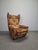 Mid-Century Czech Plush Wingback Recliner Chair, 1970s For Sale - Image 3 of 18