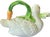 2000 - 2009 Fitz & Floyd "Le Canard" Figural Duck Teapot With Carrot Handle & Radish Spout, 2004–2005 For Sale - Image 5 of 11