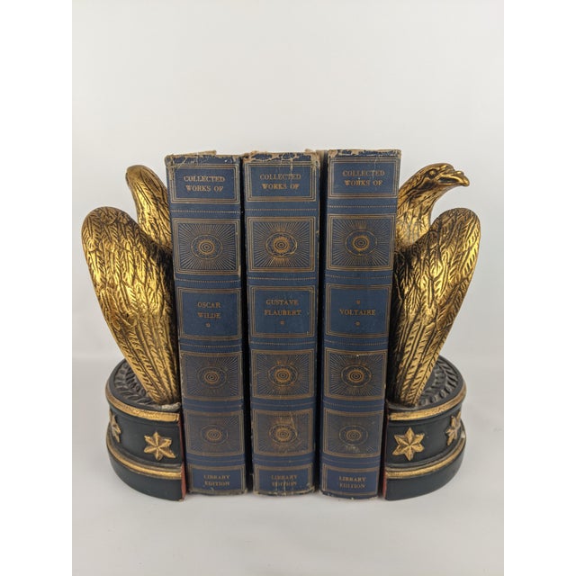 A handsome set of three vintage Greystone Press Library Edition volumes, circa 1941, featuring the collected works of...