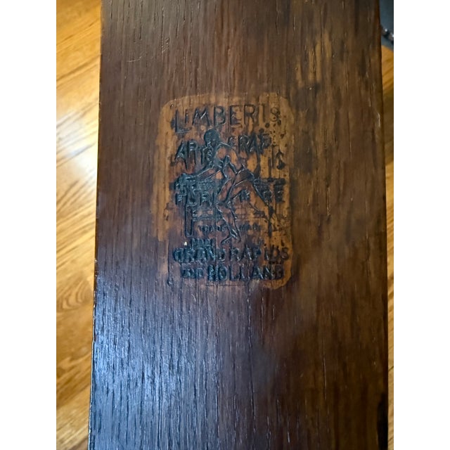 Exceptional American Arts & Crafts rocking chair by the Charles P. Limbert Company of Grand Rapids, Michigan, circa...