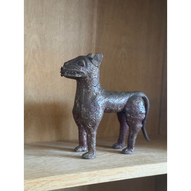 Mid 20th Century Vintage Indian Dhokra Lost-Wax Metal Horse Sculpture For Sale - Image 5 of 10