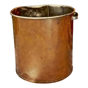 Copper Bucket Antique European