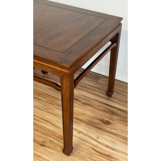 Vintage MCM Henredon Ming Style Side Table Pair For Sale - Image 11 of 15