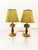 Onyx Table Lamp with Fabric Lampshade For Sale - Image 13 of 18