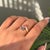 Contemporary Pink & Blue Toi Et Moi 1 Carat Sapphire Ring in 14k Yellow Gold Size 6.5 For Sale - Image 3 of 15