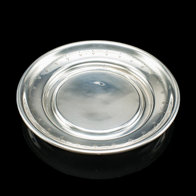 Baby Blue Antique Biscuit Barrel, English, Ceramic, Silver Plate, Kitchen Jar, Victorian For Sale - Image 8 of 12