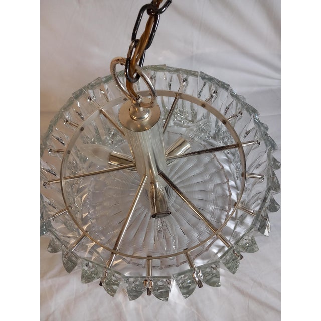 Glass Murano Glass Pendant Lamp attributed to Paola Venini, Italy, 1960s For Sale - Image 7 of 18