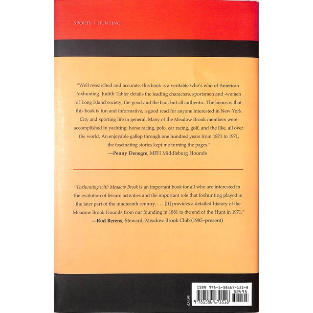 "Foxhunting With Meadow Brook" Book 2016 Tabler, Judith For Sale - Image 4 of 11