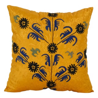 Suzani Embroidery Cushion Cover For Sale