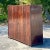 Vintage Peter Marino Custom Rosewood and Bronze Wall Unit For Sale In West Palm - Image 6 of 12