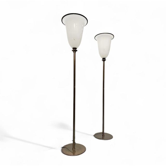 Vintage Primavera Floor Lamp in Murano Glass by Barovier & Toso, 1970s For Sale - Image 5 of 18