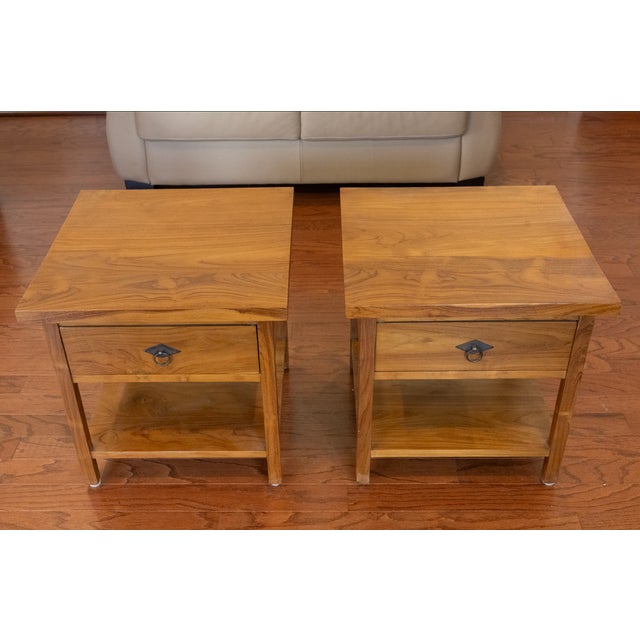 Asian Custom Teak Living Room For Sale - Image 3 of 4