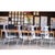Mid-Century Salterini Montego Chairs and Table, Set of Five Pinwheel Back, Attributed For Sale - Image 6 of 8