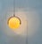 Brown Mid-Century Modern Swiss Space Age Plastic and Plywood Pendant Lamp from Temde, 1960s For Sale - Image 8 of 18