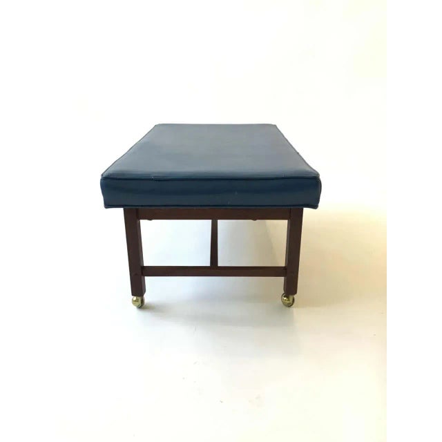 1960s Ottomans On Casters - A Pair For Sale - Image 10 of 13