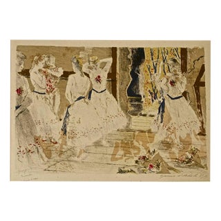 Maurice Brianchon, Constantin Terechkovitch, Dancers, Lithograph For Sale