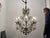 Large Macaroni Crystal Multicolored Chandelier, 1950s For Sale - Image 10 of 14