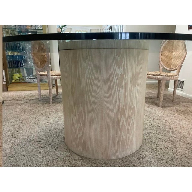 Late 20th Century Lorin Marsh Faux Bois Dining Table For Sale - Image 13 of 14