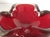 Red Vintage Red Murano Glass Ashtray or Bowl For Sale - Image 8 of 10