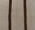 Measures: 3'8 x 4'9 Turkish Vintage Kilim Rug Ivory Beige with Brown Stripes Wool Flatweave. Keivan Woven Arts / rug/TU-...