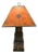 1980s Maitland Smith Leather Faux Books Lamp For Sale