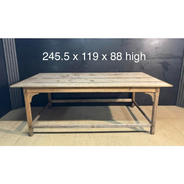 French Florist's Table Kitchen Island, 1870 For Sale - Image 16 of 18