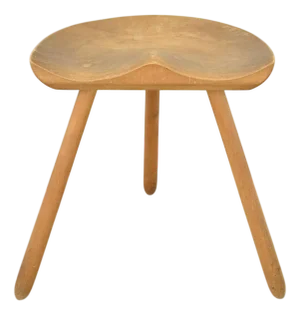 Vintage Scandinavian Stool, 1960s