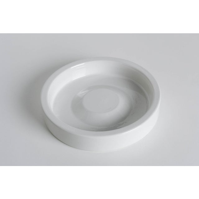 Angelo Mangiarotti “Barbados” Ashtray in White Ceramic, Italy, 1960s For Sale - Image 9 of 12