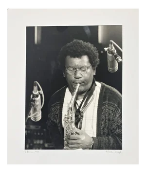 Portrait Photo of Anthony Braxton by Rolf Hans, 1990
