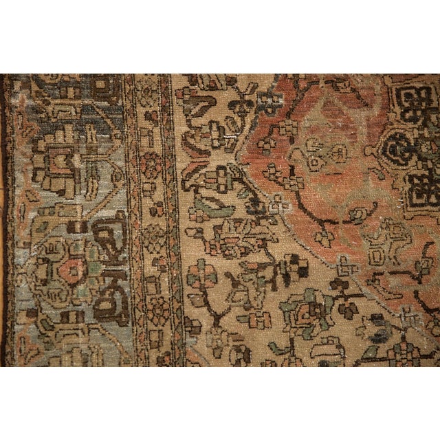 Vintage Distressed Malayer Rug - 4'3" x 6'2" For Sale - Image 10 of 11