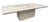Vintage Mid Century Modern Italian Travertine Polished Marble Coffee Table For Sale
