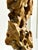 Tall Elegant Chinese Scholar Rock Yellow Taihu Stone on Wood Stand For Sale - Image 15 of 18