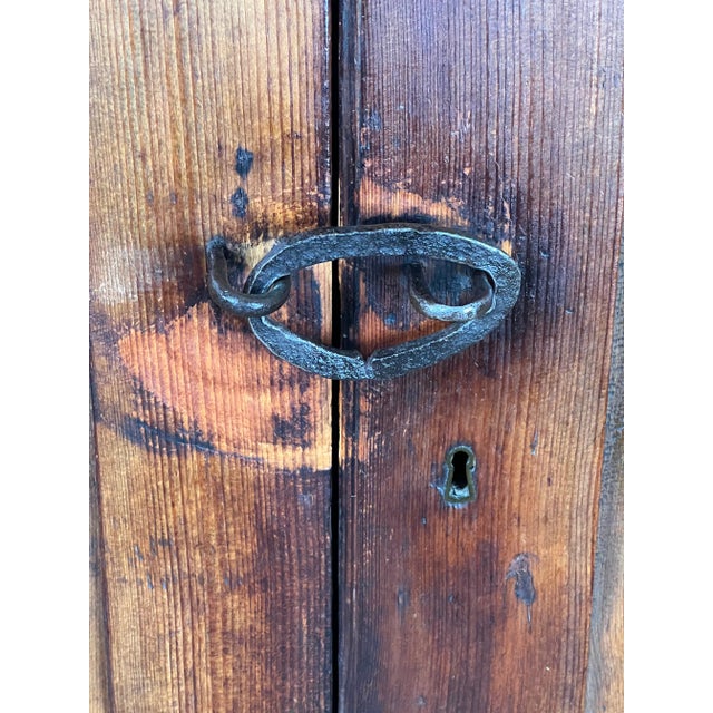 Antique Continental Pine Cupboard Probably German C. Early 18th Century For Sale - Image 10 of 12