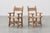 Brutalist Armchairs with Carved Rosettes and Nailed Wooden Seats, Spain, 1950s, Set of 2 For Sale - Image 12 of 12