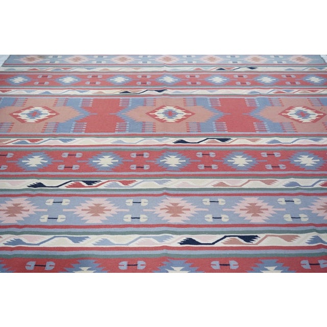 1970s Vintage Kilim Rug 9'1'' x 12'3'' For Sale - Image 12 of 12