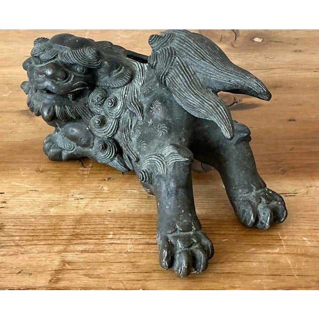 Vintage Asian Lion Censer For Sale - Image 11 of 12