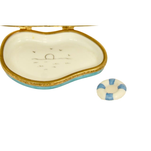Limoges Seaside Light House Accent Box For Sale In Chicago - Image 6 of 7