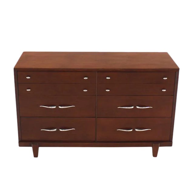 Mid-Century Modern Brown Dresser For Sale - Image 10 of 10
