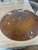 Contemporary Meyda Lighting (From the Metro Fusion Collection)-Fused Amber Art Glass 30” Inverted Bowl Chandelier For Sale - Image 3 of 11