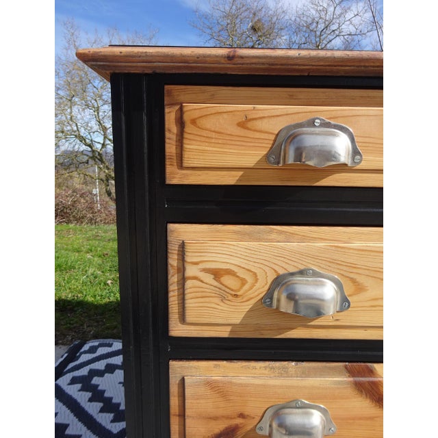Vintage Desk in Pine, 1940s For Sale - Image 6 of 18