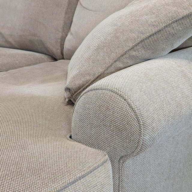 Cascadia Beige Sectional Sofa With Chaise and Pillows For Sale In San Francisco - Image 6 of 8