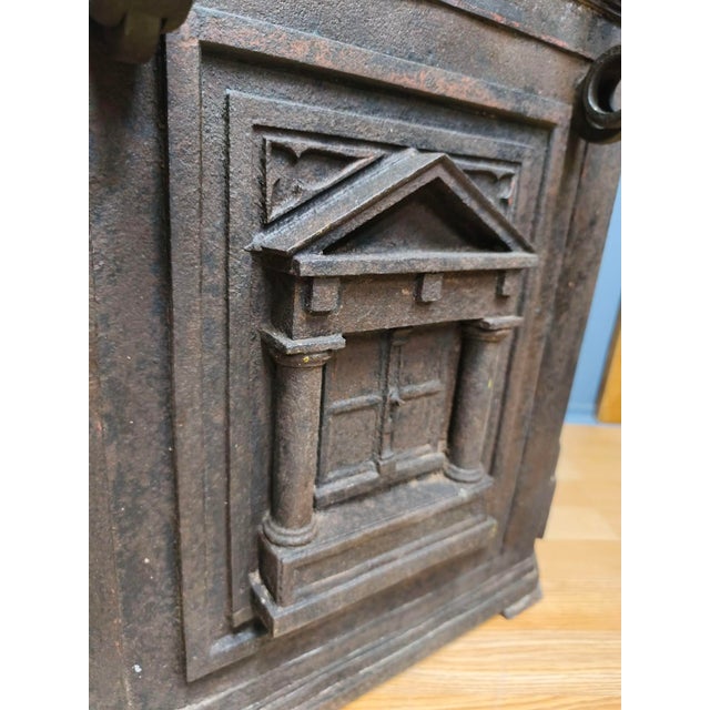 Gothic Style Iron Money Casket For Sale - Image 17 of 18