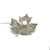1990s 1990s Mikimoto Estate Akoya Pearl Leaf Brooch Pin Sterling Silver For Sale - Image 5 of 6