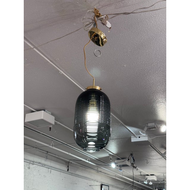 Bomma Lantern Pendant With Black Hardware For Sale In San Francisco - Image 6 of 12